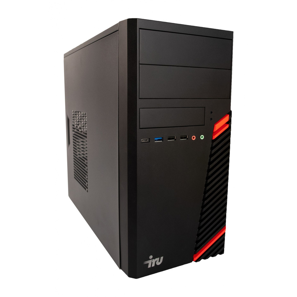 iRU Системный блок 310H6SM (Intel Pentium G7400, RAM 8 ГБ, SSD 256 ГБ, Intel UHD Graphics 710, FreeDOS), #1