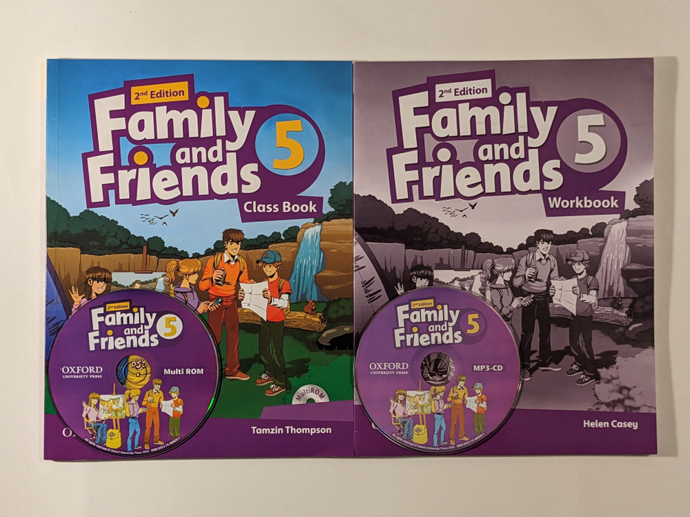 Комплект Family And Friends 5. Class Book + Workbook + DVD | Симмонс ...