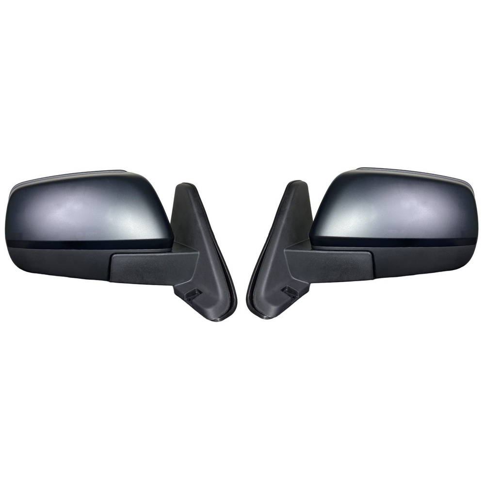 Комплект зеркал Нива Урбан / Легенд черные неокрашенные, зеркала ...