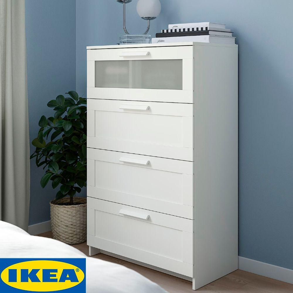 МАЛЬМ / VARMA Комод ИКЕА / IKEA 6D, 160x78x40, пигмент, белый