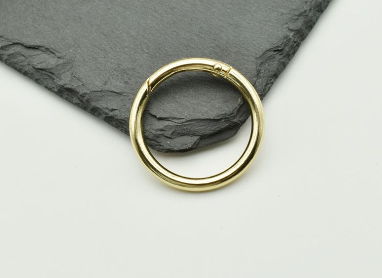 Кольцо карабин 38 мм / карабин для сумки 4 штуки / кольца-карабины ...