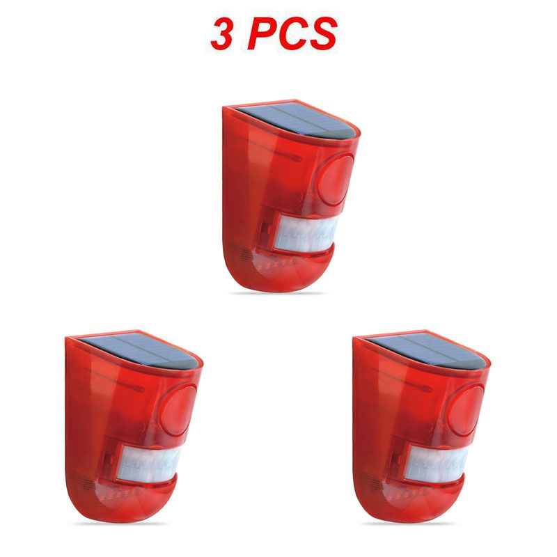 Тревога стробоскопическая сирена, беспроводная солнечная батарея ...