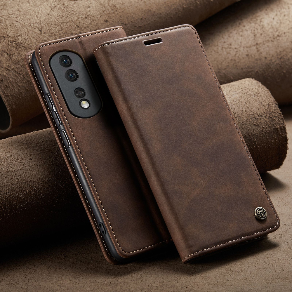 Чехол Книжка Для Huawei Honor 80 Pro (Хонор 80 Про) С Визитницей Из Экокожи, Flip Чехол С Функцией Подставки #1