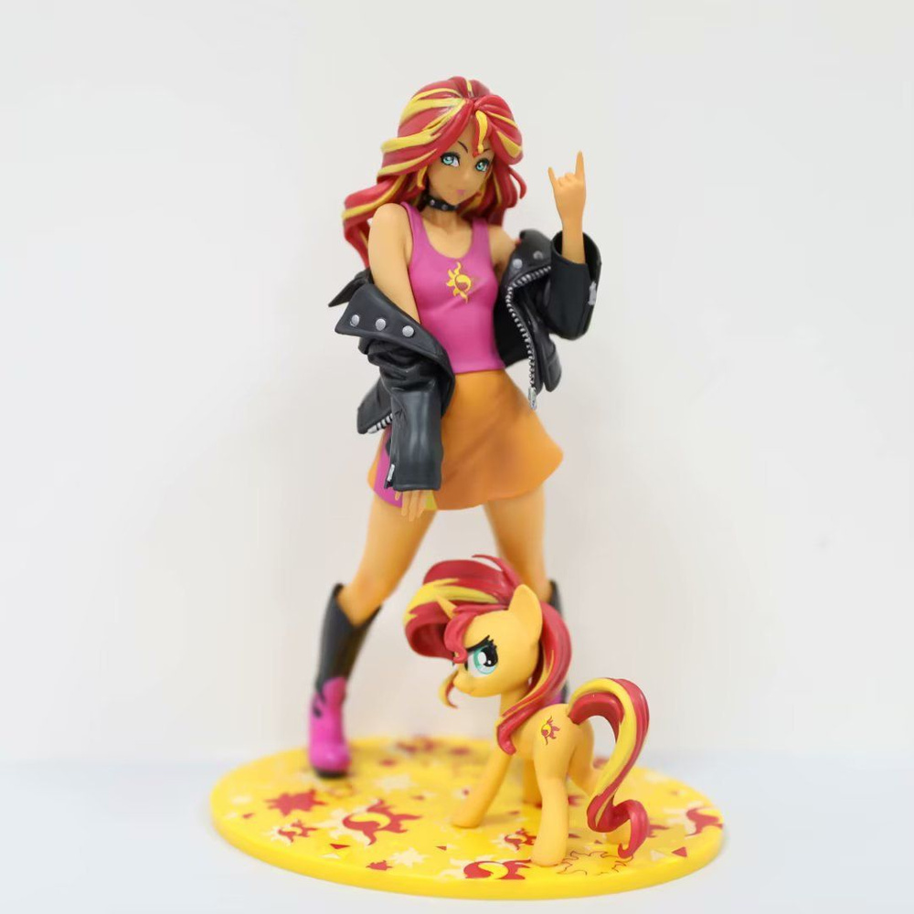 Радужная лошадь(My Little Pony) ver. Sunset Shimmer 20CM - купить с  доставкой по выгодным ценам в интернет-магазине OZON (1431335188)