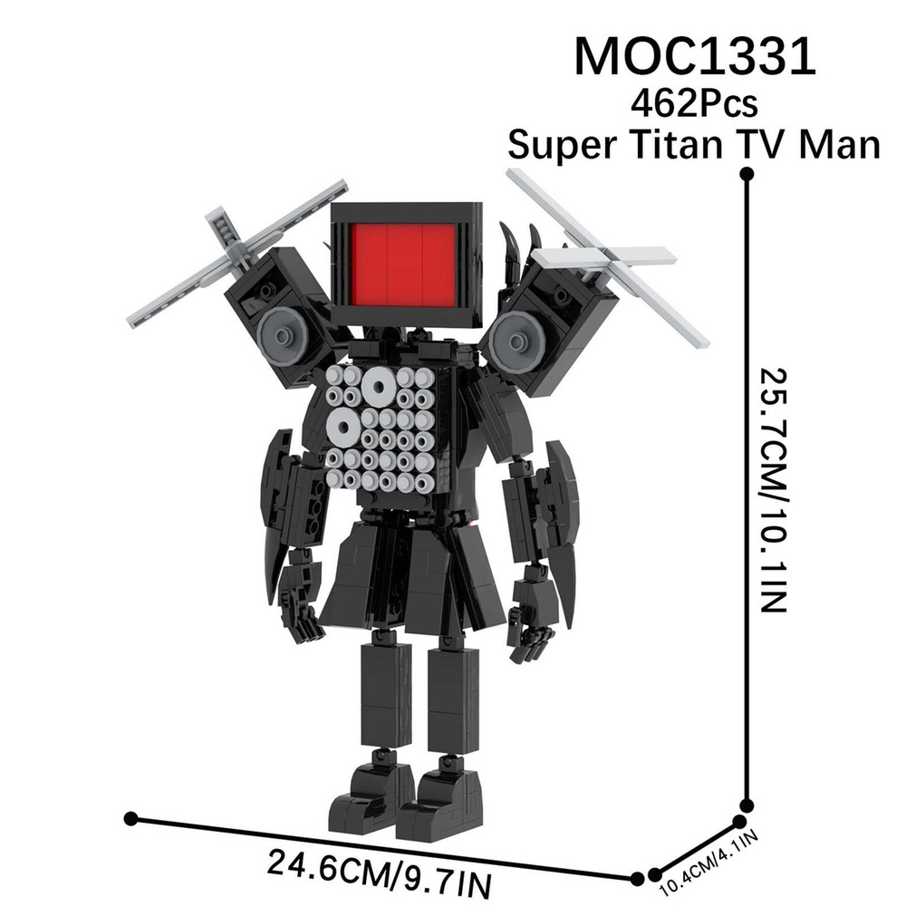 Конструктор детский игрушка MOC Фигурк Скибиди Туалет / Игрушки из  строительных блоков Skibidi toilet / 2023 Набор строительных блоков для  туалетной фигурки Skibidi - купить с доставкой по выгодным ценам в  интернет-магазине OZON (1271740383)