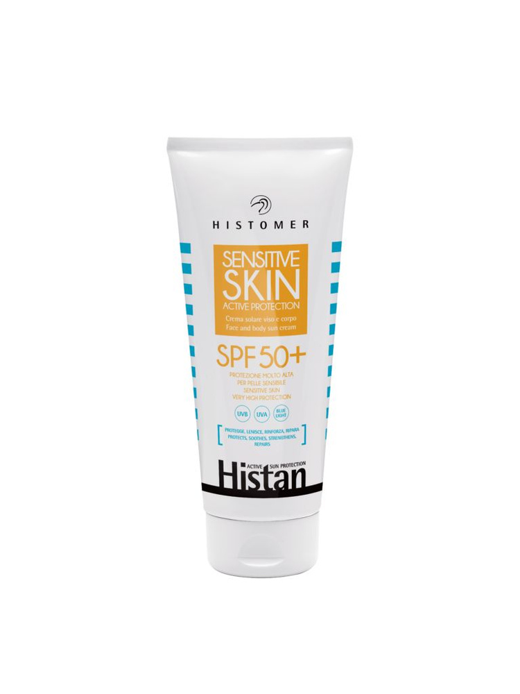 HISTOMER Солнцезащитный крем для чувствительной кожи SPF 50+ Histan Sensitive Skin Active Protection #1