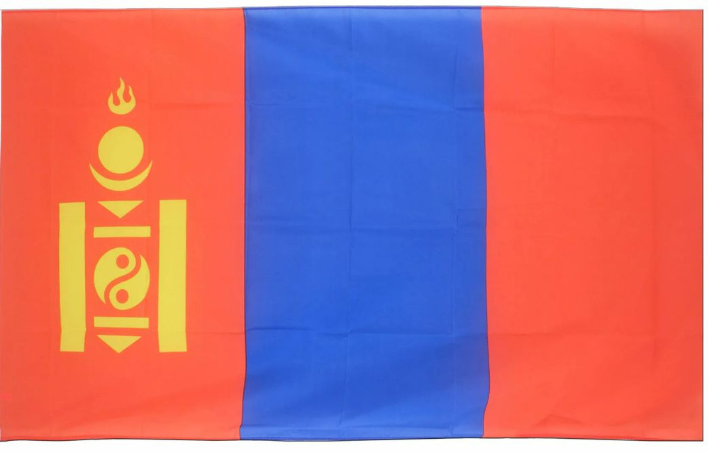 Флаг Монголии 90х135 см #1