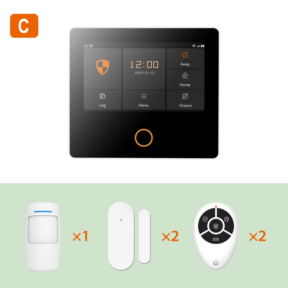 Домашняя охранная сигнализация Staniot, 4G Wi-Fi, беспроводной умный ...