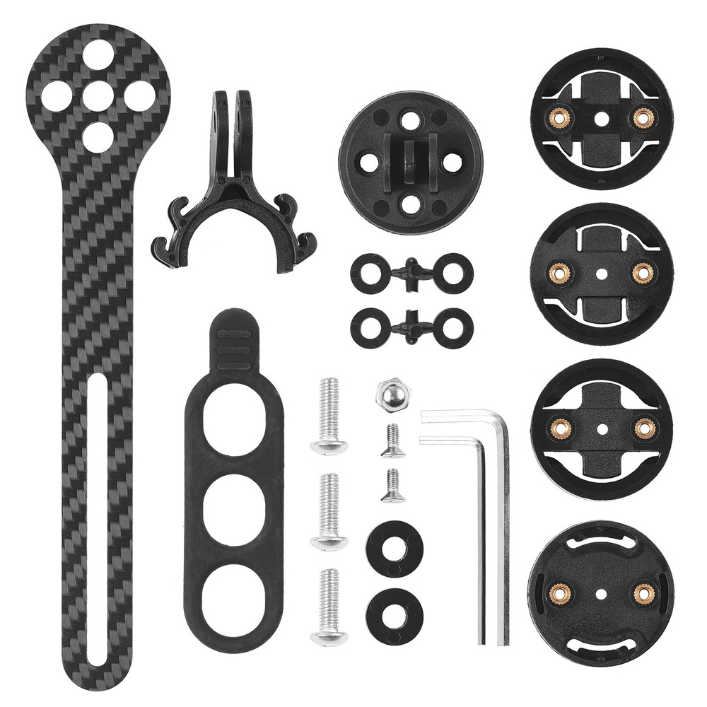 Держатель для велосипедного компьютера из полностью углеродного волокна ...