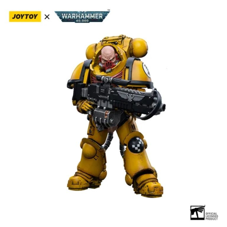 Фигурка JOYTOY Боевой молот 40k 1:18 Имперские кулаки Тяжелые заступники 02 Warhammer 40000  #1