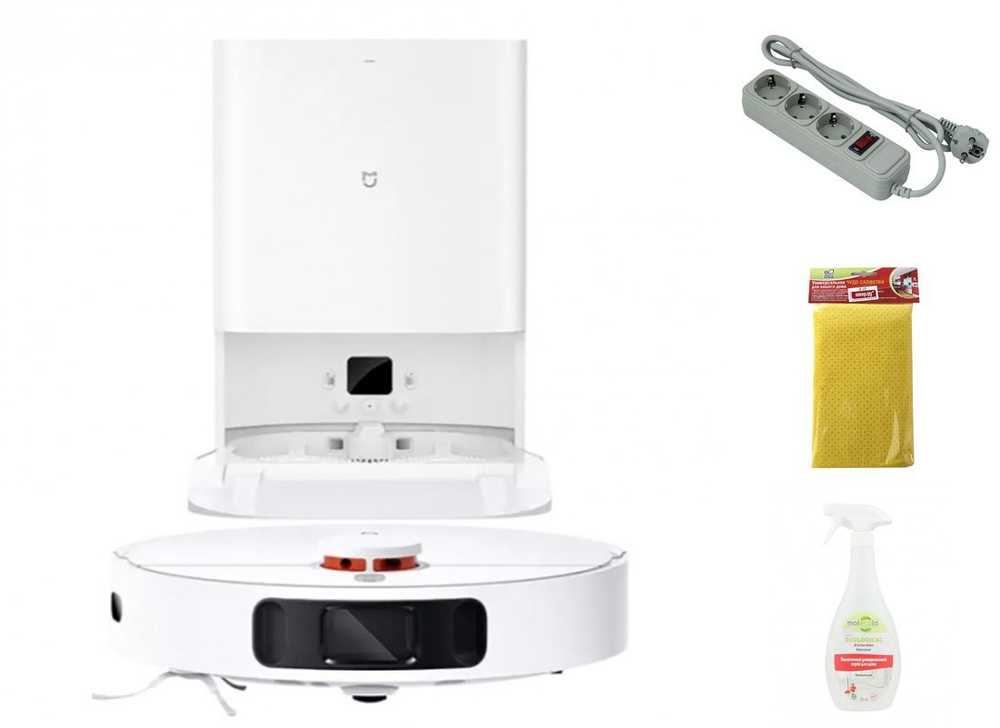 Робот-пылесос Xiaomi Self Cleaning Robot Vacuum Mop 2 Pro White ...