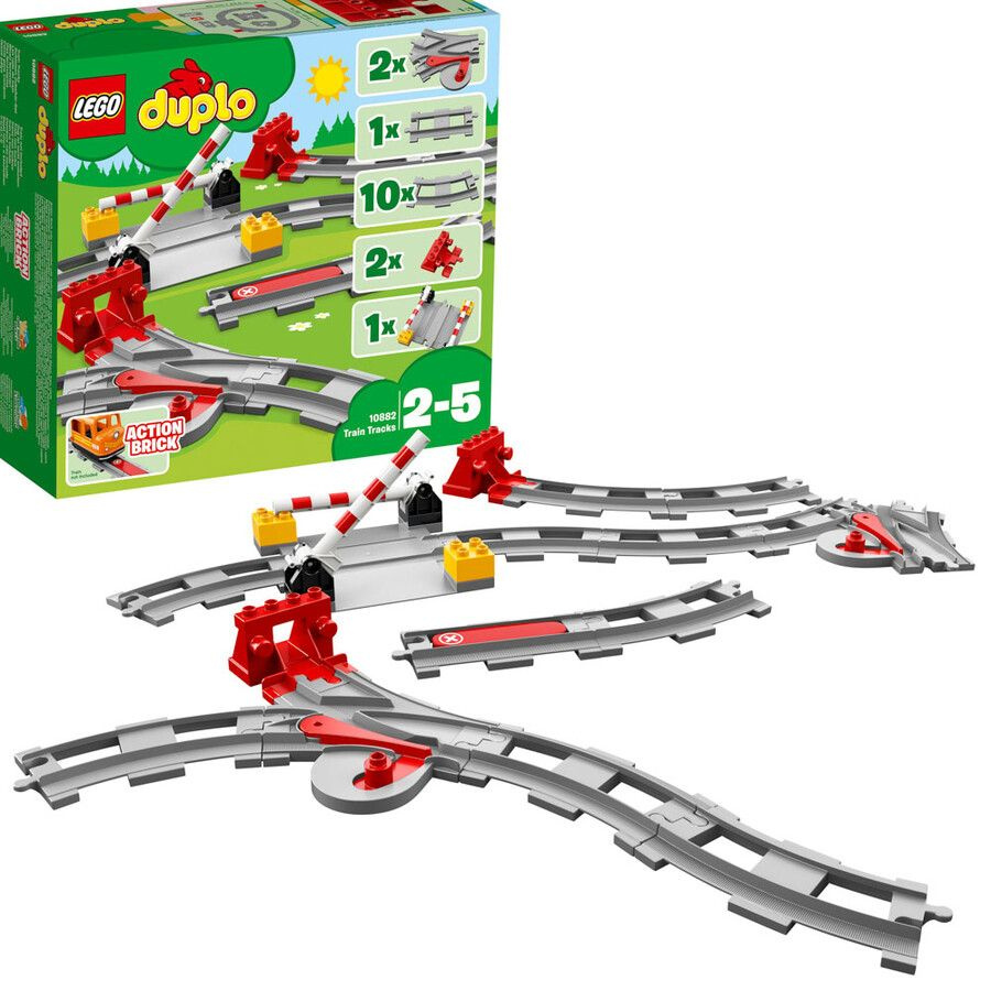 LEGO Duplo 10882, Железнодорожные пути #1