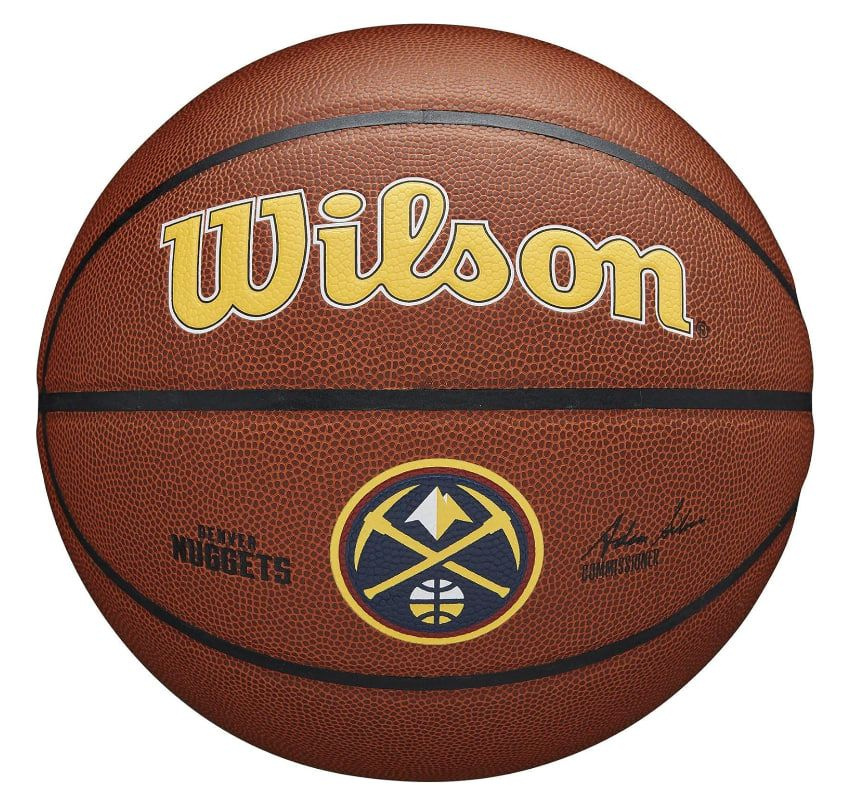 Баскетбольный мяч WILSON NBA Team Alliance Denver Nuggets Original #1