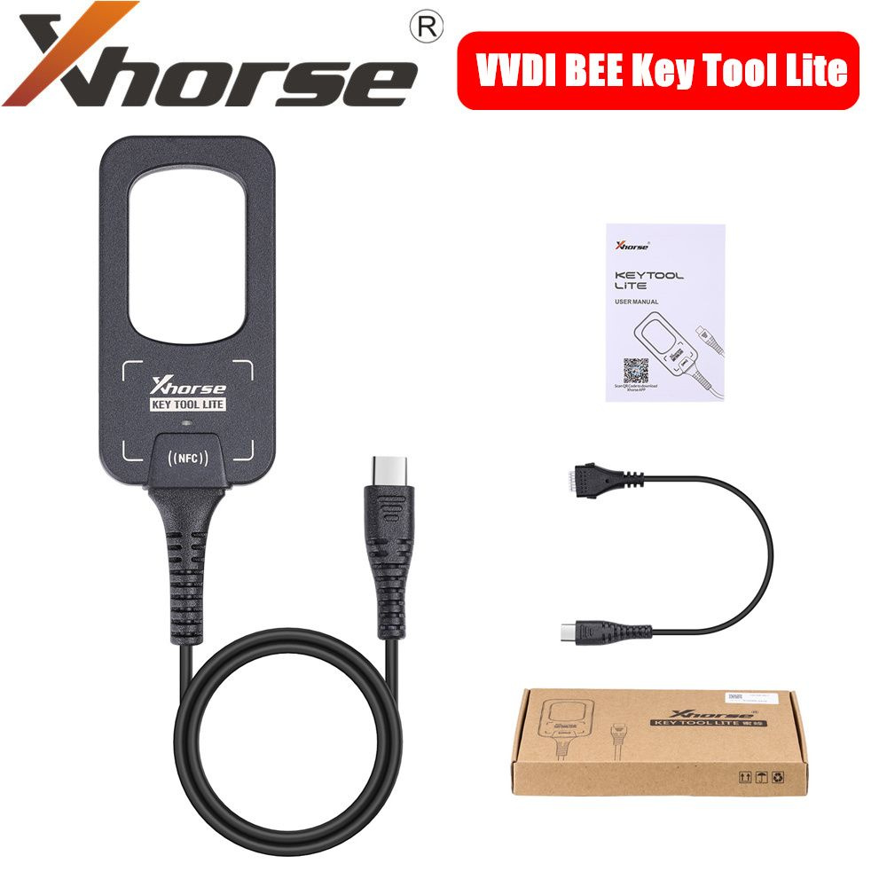 Xhorse VVDI BEE Key Tool Lite Клон транспондера обнаружения частоты Работа  на телефоне Android купить по выгодной цене в интернет-магазине OZON  (1303761557)