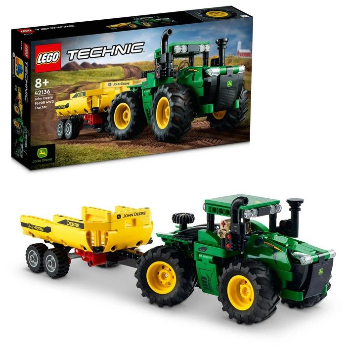 Конструктор LEGO Technic John Deere 9620R 4WD Трактор (42136) #1