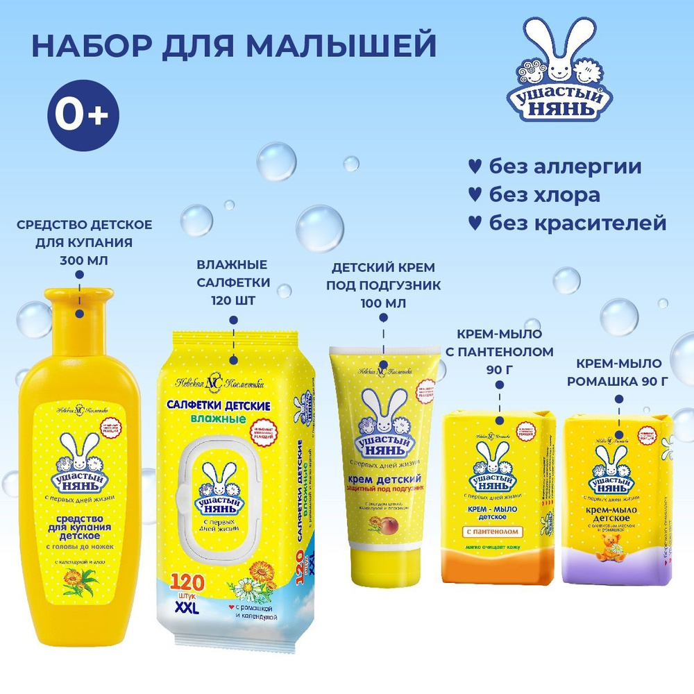 Ушастый нянь Набор для новорожденных - купить с доставкой по выгодным ...