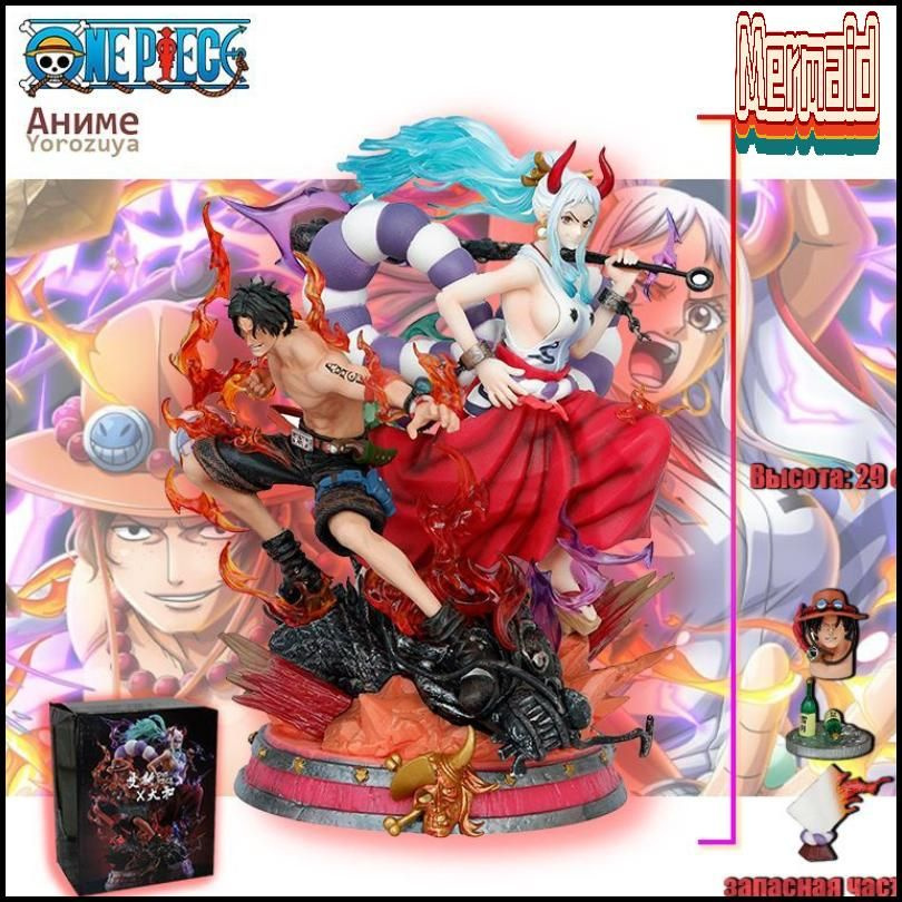 Аниме фигурка One Piece / Эйс Огненный Кулак Портгас / Д. Эйс и Ямато ...