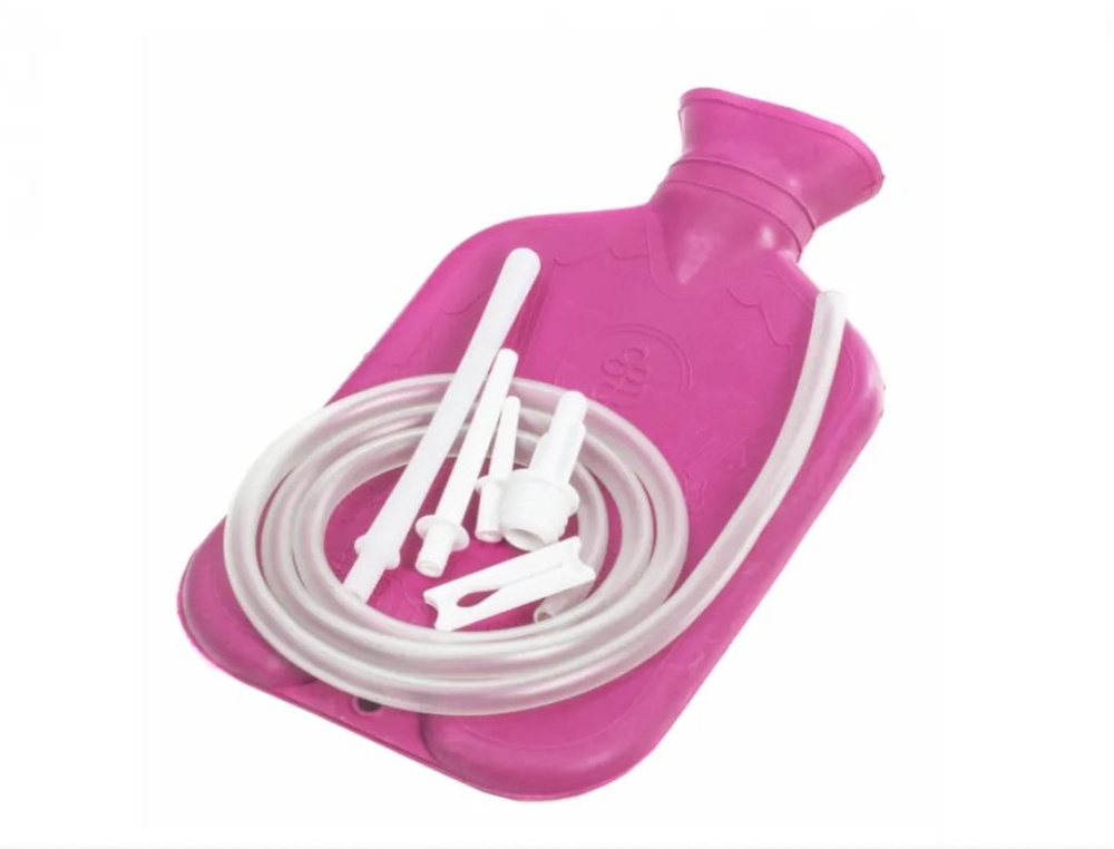 Грелка Б-1 АльфаПластик комбо для согревания, спринцевания и клизм, 1л ...