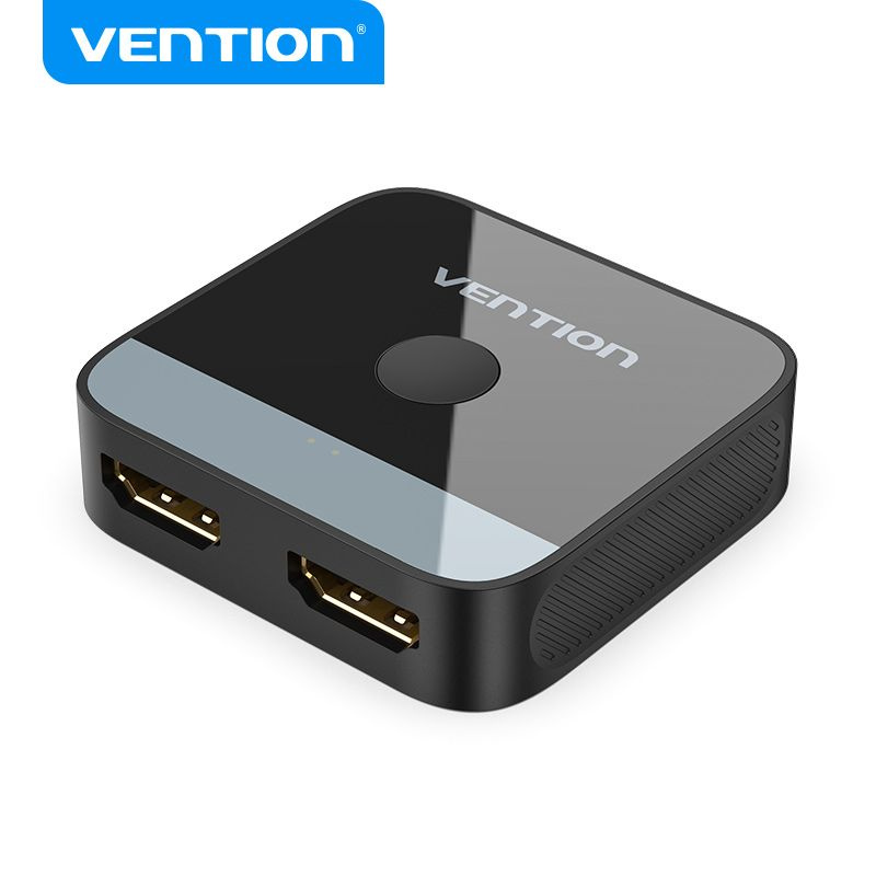 Переключатель разветвитель HDMI 2.0 на 2 порта, Vention переходник ...