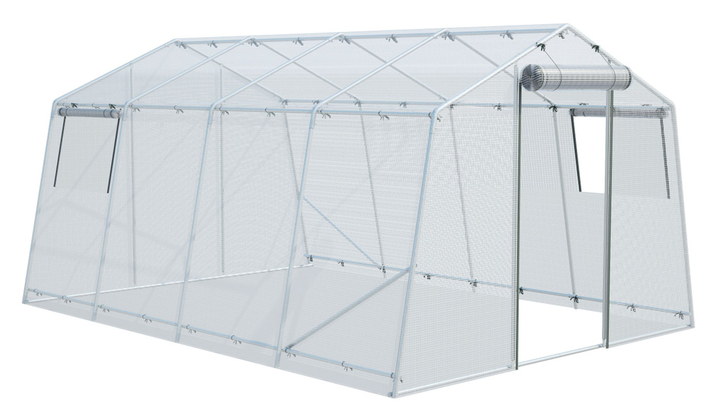 Теплица Каркас теплицы Благо Олимпия 3x4м с тентом из армированной ...