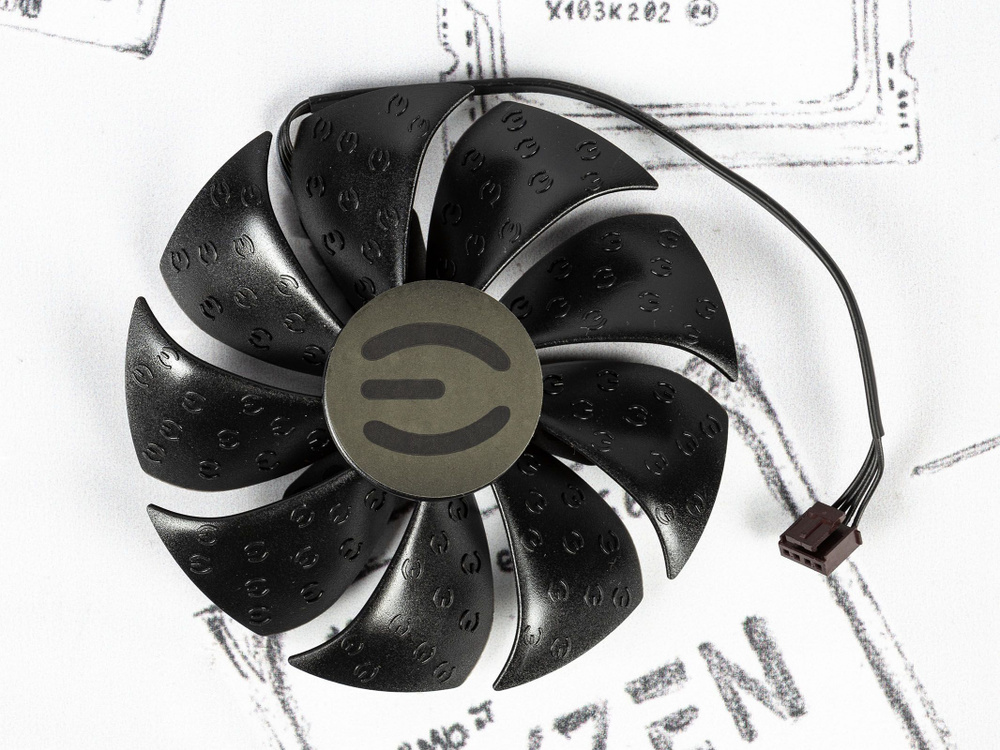 Вентилятор для видеокарты EVGA NVIDIA RTX 2080 Ti 2060 2070 SUPER XC ...