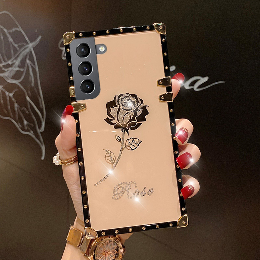Защитная оболочка смартфона для Samsung Galaxy S24 Series, рисунок розы ...