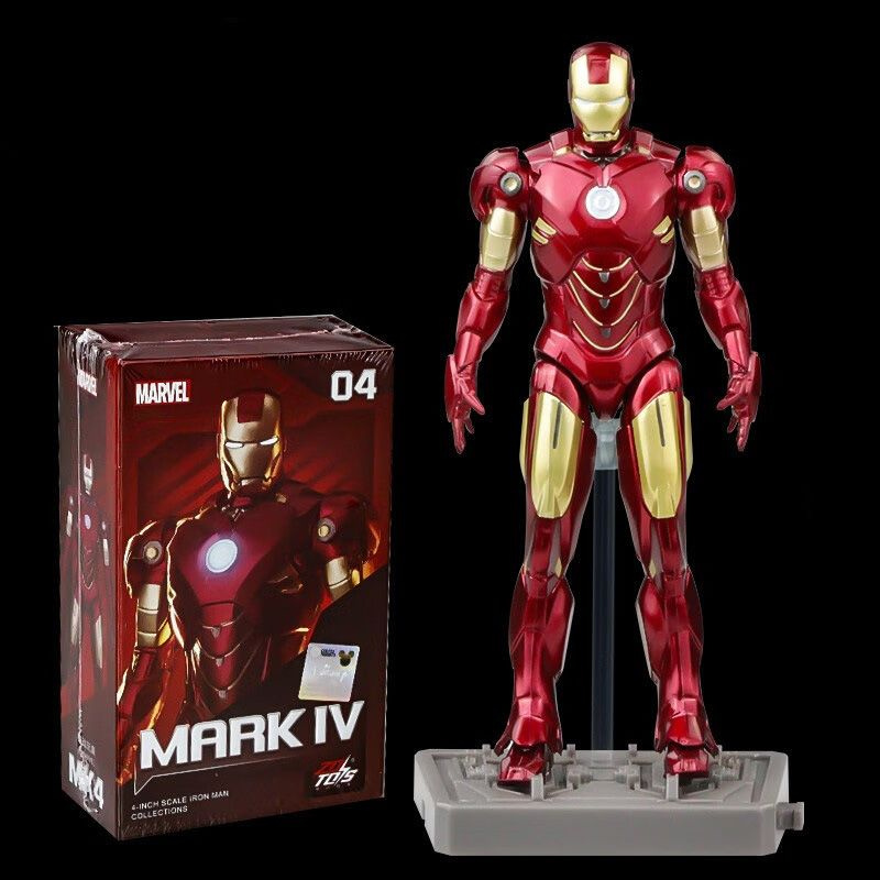 Фигурка Железного человека из абс-пластика, масштаб 10 см, модели Mk1 ...