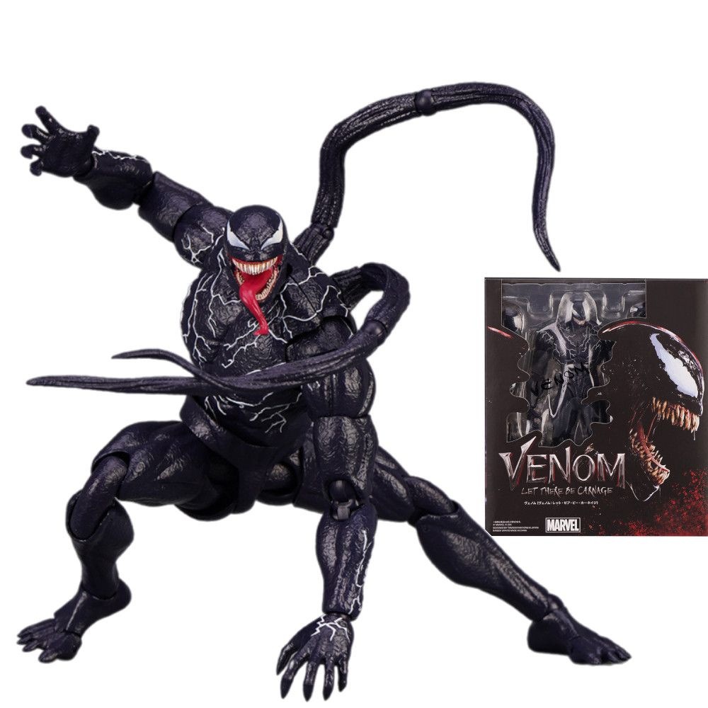 Фигурка Человек Паук Веном / Spider Man Venom (20см) - купить с доставкой  по выгодным ценам в интернет-магазине OZON (1370457170)