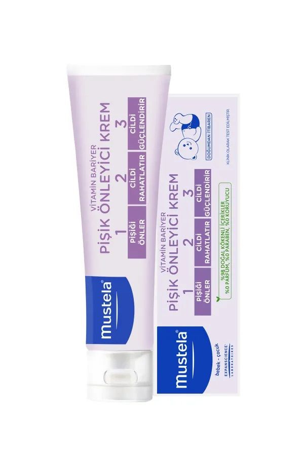 Mustela Детский крем против опрелостей 1, 2, 3, 100 мл #1