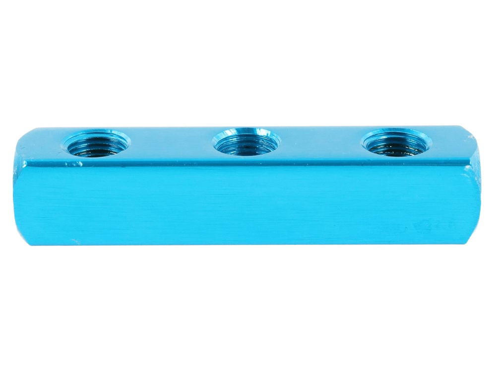 Планка-разветвитель резьбовая ROCKFORCE 1/4 дюйма 4 отверстия купить по ...