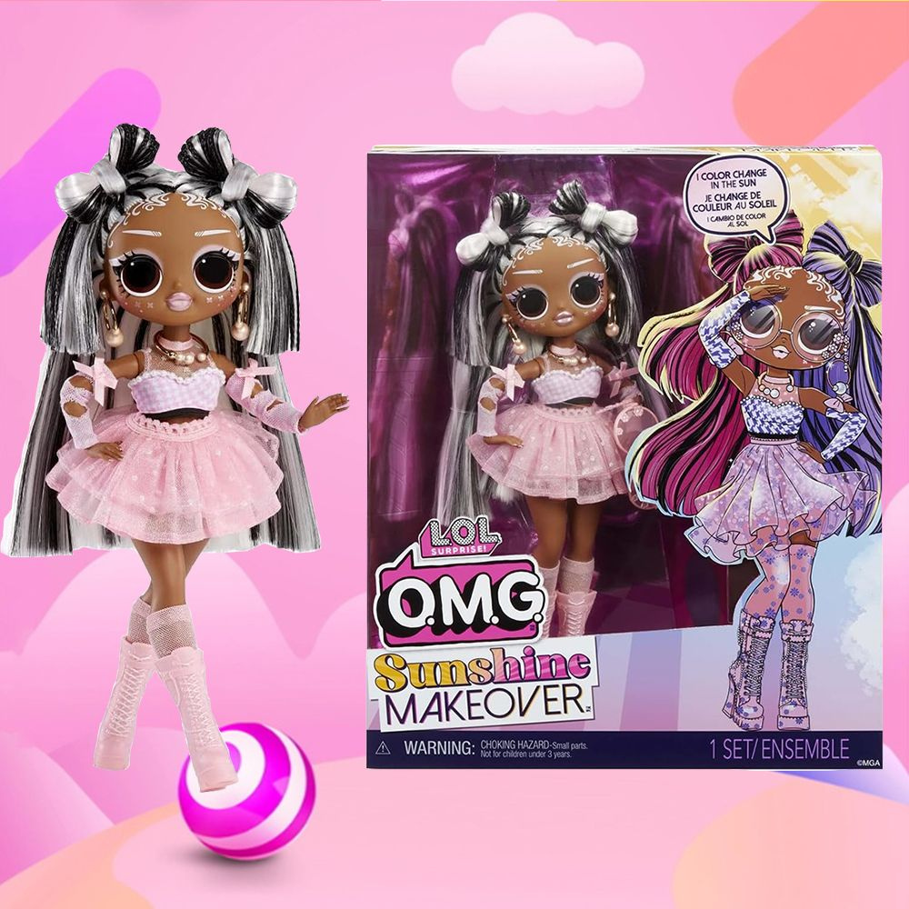 Кукла ЛОЛ Сюрприз OMG Sunshine Makeover Switches которая будет менять цвет  Color Change Fashion Doll L.O.L. SURPRISE! - купить с доставкой по выгодным  ценам в интернет-магазине OZON (1375826584)