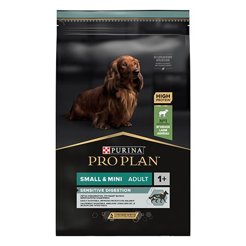 Purina Pro Plan Small & Mini Adult Sensitive Digestion / Сухой корм Пурина Про План для взрослых собак #1