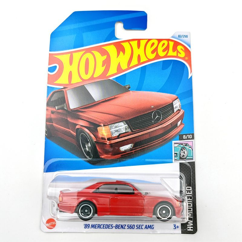 Машинка коллекционная Mattel Hot Wheels 2024 C4982 89 MERCEDES-BENZ 560 SEC AMG #1