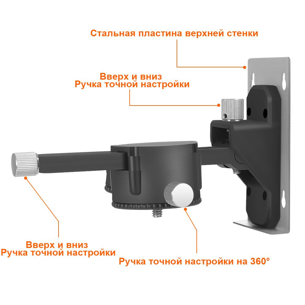 Магнитное крепление кронштейн для лазерного уровня с металлической пластиной держатель для лазерного #1