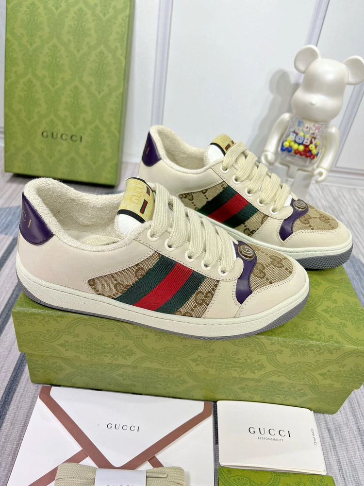 Кеды Gucci - купить с доставкой по выгодным ценам в интернет-магазине ...