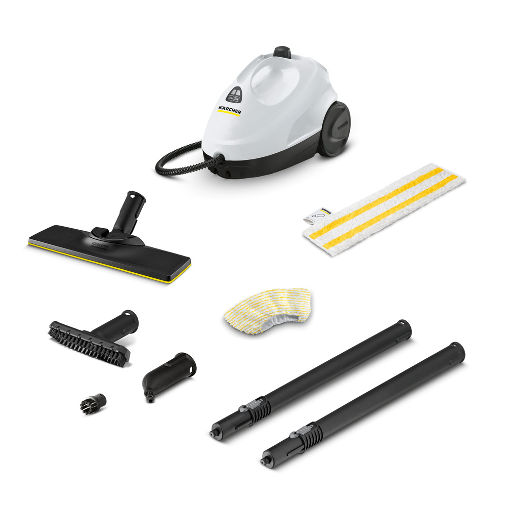 Пароочиститель Karcher 1.512-600.0, белый, черный, 1500 Вт, Вертикальное  отпаривание, Горизонтальное отпаривание, Ручной купить по низкой цене с  доставкой в интернет-магазине OZON (1440228347)