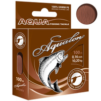 Плетеный шнур для рыбалки Aqua, 150 м купить по выгодной цене в  интернет-магазине OZON (174900183)
