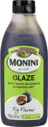Соус бальзамический Monini со вкусом инжира (глазурь), Balsamic Glaze, 0,25 л Скидки недели