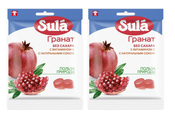 Сосательные Конфеты Sula без Сахара — купить в интернет-магазине OZON ...
