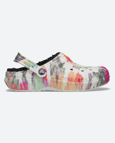 Classic tie dye lined outlet crocs