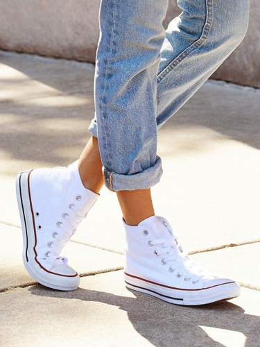 Converse blanche store femme 39