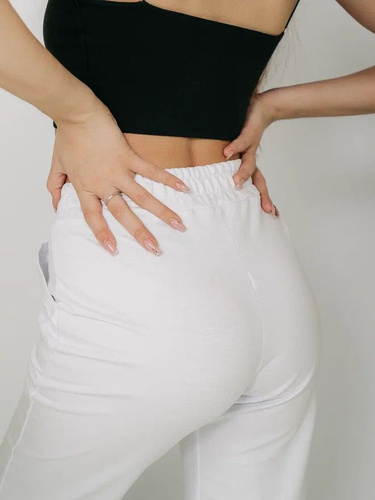 Белые летние брюки женские купить в интернет магазине OZON