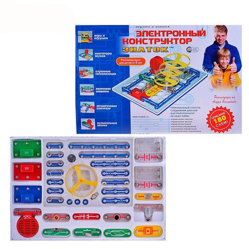 Конструктор электронный Знаток" 180 схем - купить с доставкой по ...