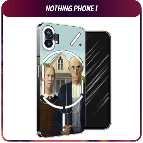 Силиконовый чехол на Nothing Phone (1) / Нотинг Фон (1) "Американская ...