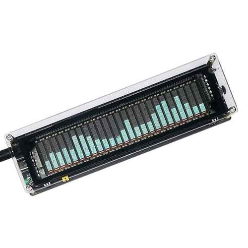 VFD Управление звуком Дисплей уровня музыки Анализатор спектра аудио VU ...