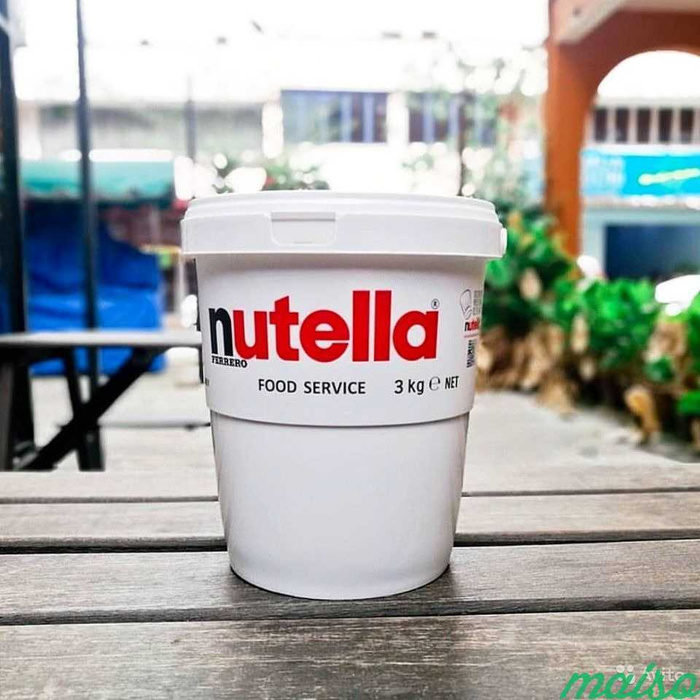 Nutella паста ореховая с добавлением какао/ Паста шоколадная Нутелла, 3 ...