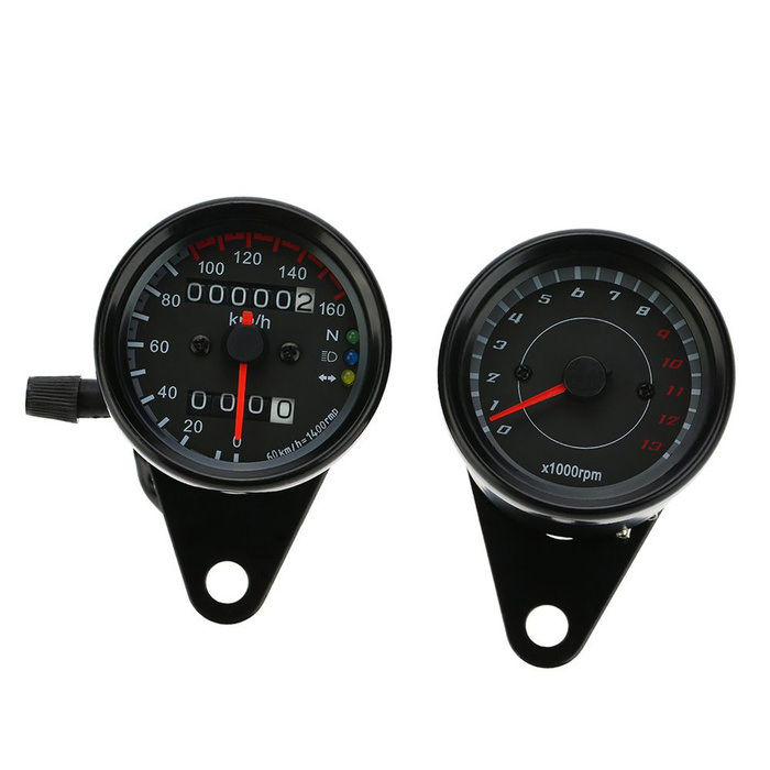 Universal Motorcycle Digital Gauge Speedometer tachometer