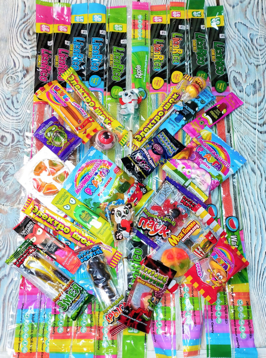 Набор сладостей для детей "Мармеладный!"/Вкусное Ассорти/33 сладости ...