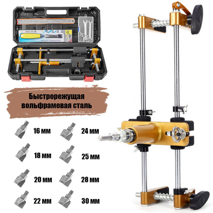 Шаблон кондуктор набор для врезки дверных замков, ручек, личинок ...