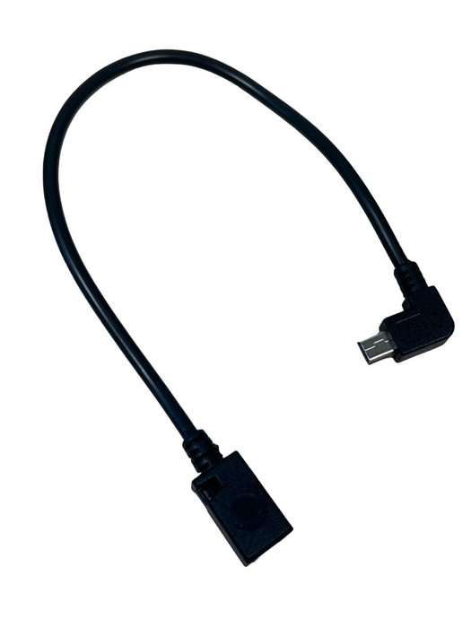 Кабель miniUSB Переходник miniUSB угловой с кабелем, левый угол ...